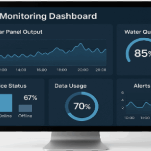 ระบบติดตามและแสดงผลข้อมูลสำหรับระบบ IoT